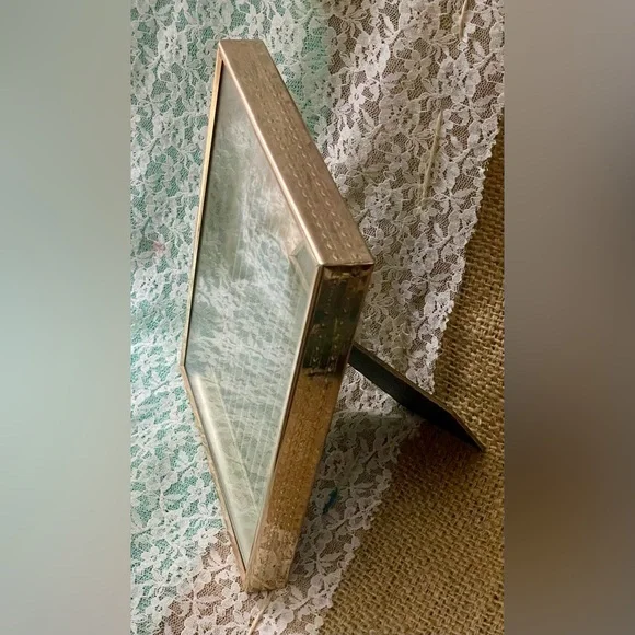 Vintage MCM Gold Shadow Box Picture Frames - Picture 3 of 4